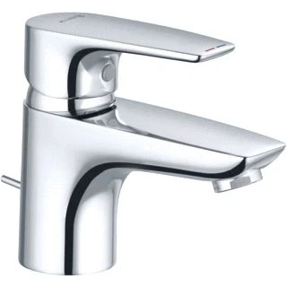 Afbeelding van Kludi pureensolid wastafelmengkraan met waste 60 chroom 343850575