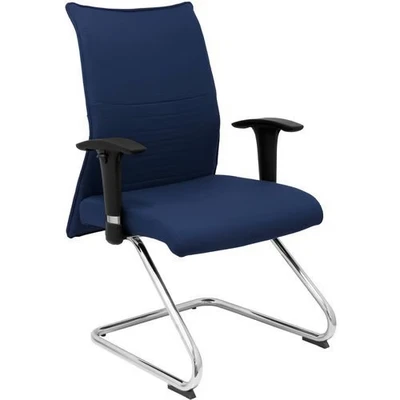 Afbeelding van P&amp;C Receptiestoel Albacete Confidente Bali200 Blauw Marineblauw