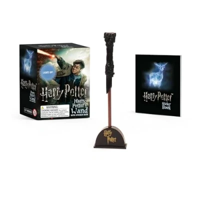 Afbeelding van Harry Potter Wizard&#039;s Wand with Sticker Book: Lights Up!