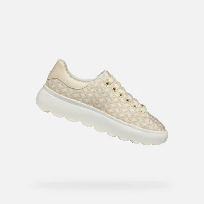 Afbeelding van GEOX SPHERICA EC4.1 DAMES Sneakers MELKWIT Maat 40