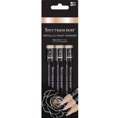Afbeelding van Spectrum Noir Metallic Paint Marker Rose Gold (3pcs) (MTPM ROS3)