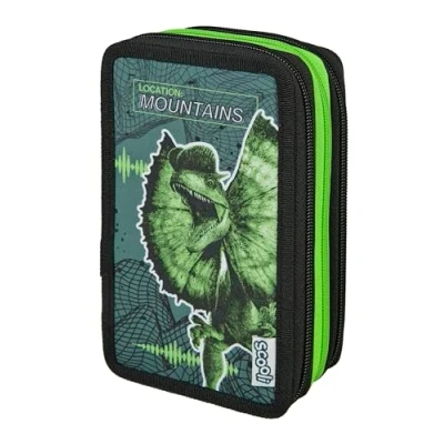 Afbeelding van Scooli Etui Tripledecker, Jurassic World