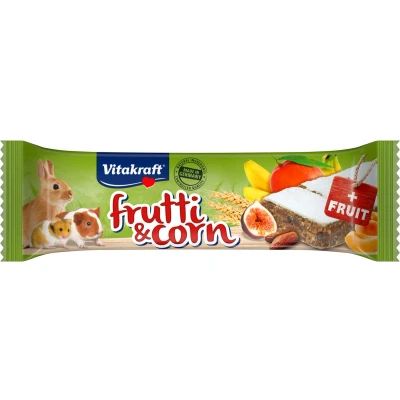 Afbeelding van Vitakraft Frutti En Corn Reep Knaagdiersnack Fruit Mais 20 g