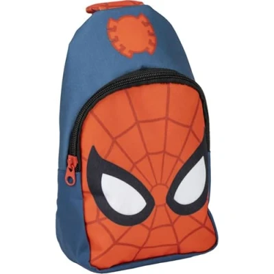 Afbeelding van Kinderrugzak Spider Man Schoudertas Blauw Rood 13 x 23 7 cm