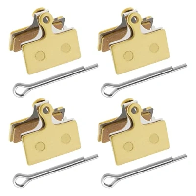 Afbeelding van the Lord of Tools Schijfremblokken voor fiets, 4 paar, compatibel met Shimano Deore M610, M615, M6000, SLX, M666, M675, M7000, XT M785, M8000, Saint BR M820, schijfremmen, gesinterd metaal