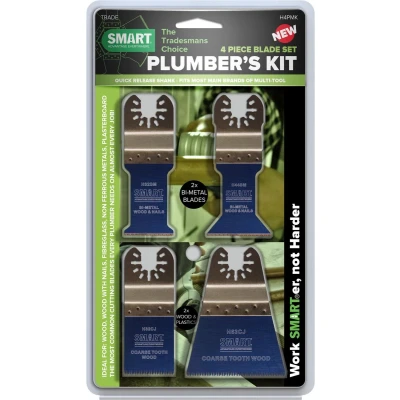 Afbeelding van SMART UN TRA 4st Blad assorti loodgieter H4PMK