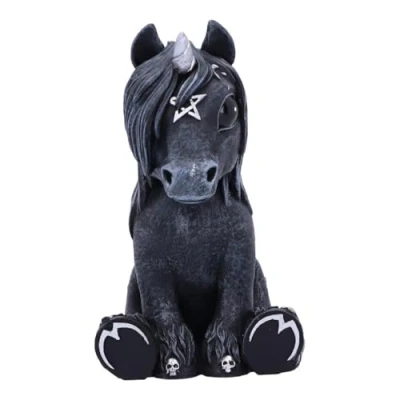Afbeelding van Nemesis Now Beeld/figuur Culticorn 10.2cm Zwart/Zilverkleurig