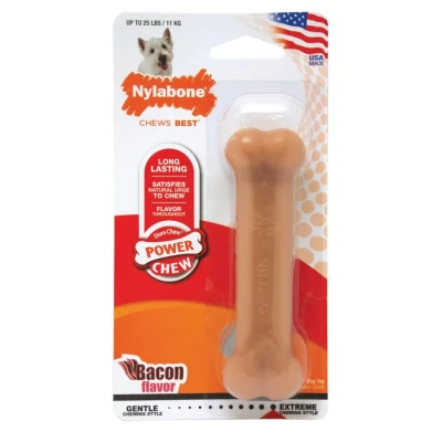 Afbeelding van Nylabone Dura Chew Voor Harde Bijters Baconsmaak TOT 11 KG (103023)