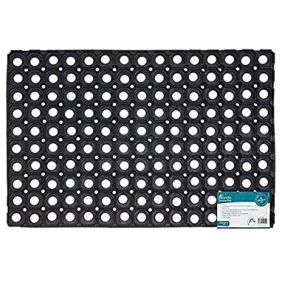 Afbeelding van JVL Rubberen ring, robuuste buitendeurmat, 40 x 60 cm