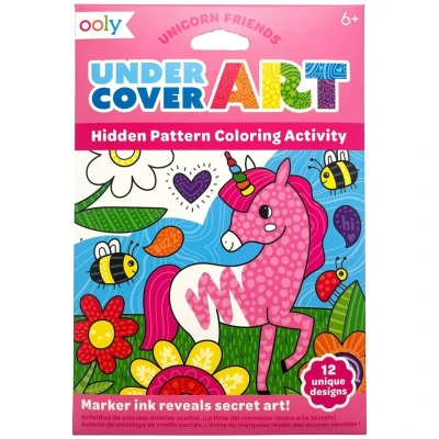 Afbeelding van Ooly kleurplaten undercover art unicorn friends 12st