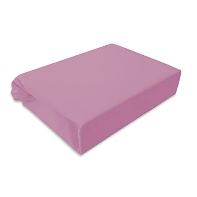 Afbeelding van Mavantara Hoeslaken kinderbed jersey 60x120 70x140 80x160 topkwaliteit hoog gewicht 180 g/m2 (80x160, poederroze)