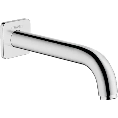Afbeelding van hansgrohe vernis shape baduitloop chroom 71460000