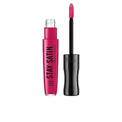 Afbeelding van Rimmel London Stay Satin Liquid Lip Colour Lippenstift 400 Obsession