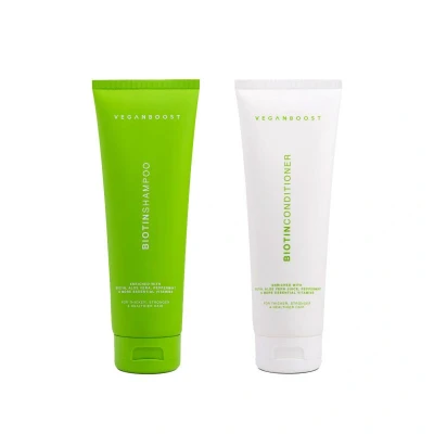 Afbeelding van Veganboost Biotin Shampoo 250ml + Conditioner bundel/set/pakket