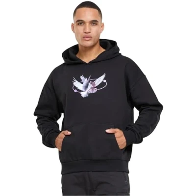 Afbeelding van Upscale by Mister Tee VIVE LA Liberte Oversize Hoodie, Heren, Maat: 4XL, Black