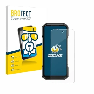 Afbeelding van BROTECT Glas Screen Protector voor Ulefone Armor 27 Schermbeschermer [9H Hardheid, Beschermglas Folie niet Gehard Glas]