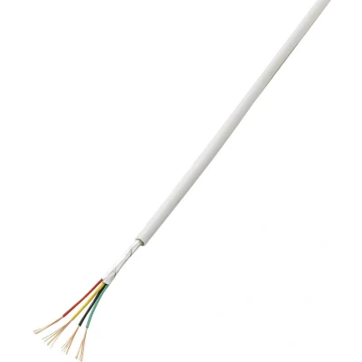 Afbeelding van TRU COMPONENTS 1564537 Alarmkabel LiYY 8 x 0.22 mm² Wit 50 m