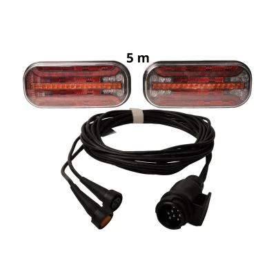 Afbeelding van Aanhangwagendirect Fristom FT 230 LED verlichtingsset 5 meter 13 polig