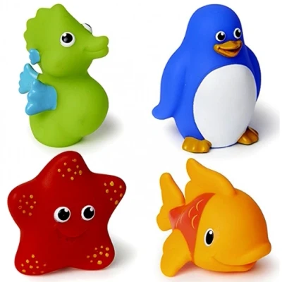 Afbeelding van Munchkin Badspeeltjes Ocean Sea Squirts 4 Stuks