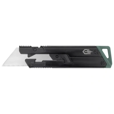 Afbeelding van Gerber Cuttermes met zakclip, E.A.B. Slim, verwisselbaar standaard trapeziumblad, slide lock vergrendeling, lemmetlengte: 3,7 cm, roestvrij staal (7Cr17MoV), 1075425