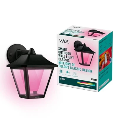 Afbeelding van WiZ Hue LED wandlamp voor buiten Classic RGBW 9.5 W