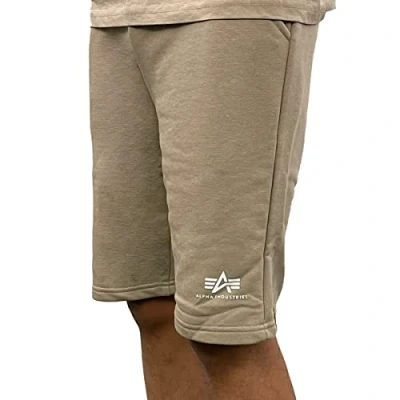 Afbeelding van Alpha Industries Basic SL Trainingsbroek, Heren, Maat: XL, Vintage sand