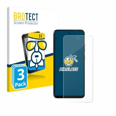 Afbeelding van BROTECT Screenprotector voor Motorola Moto G05 Folie Beschermfolie Beschermglas transparant (3 Stuks)