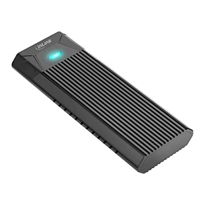 Afbeelding van InLine Geheugenbehuizing (M.2), Harddisk behuizing, Zwart