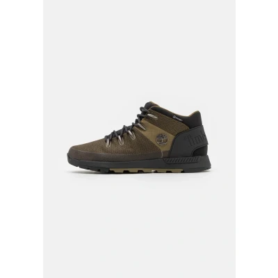 Afbeelding van Timberland Sprint Trekker MID WP Sneakers hoog olive, Heren, Maat: 41, Olive Kunststof/ textiel