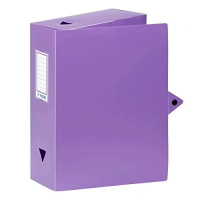 Afbeelding van Viquel Class Doc Heftbox polypropyleen, rug 100 mm lichtpaars