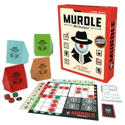 Afbeelding van Goliath Murdle het Bordspel Breinbreker Crime Spel Deductief redeneren 2 tot 4 spelers
