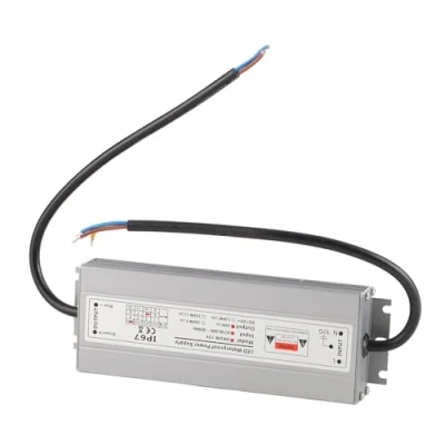 Afbeelding van Ledtransformator, 60W Ip67 Waterdichte LED Drivertransformator, 100 240V AC Tot 12V DC Voeding Driver voor Ledverlichting, Buitenlamp