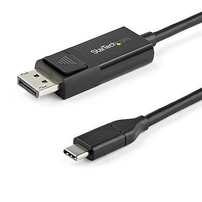 Afbeelding van StarTech.com USB C naar DisplayPort 1.2 kabel bidirectioneel 1 m