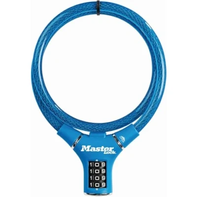 Afbeelding van MasterLock Kabelslot met combinatieslot 0,9m x Ø12mm kleur