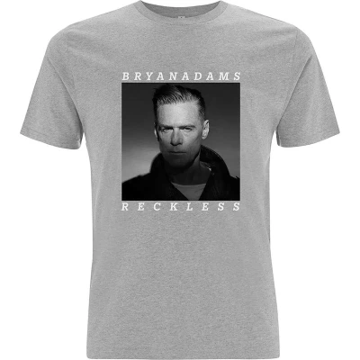 Afbeelding van Bryan Adams Heren Tshirt 2XL Reckless Grijs
