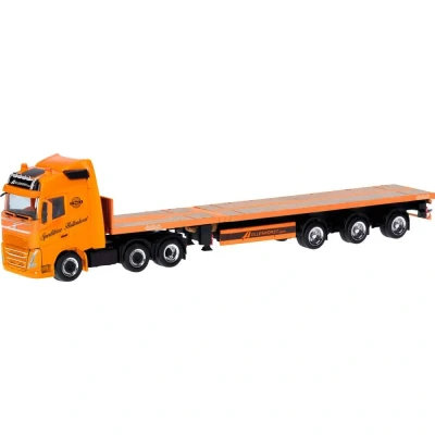 Afbeelding van Herpa 318006 H0 Vrachtwagen Volvo FH GL 2020 Teletrailer zadeltrein „Spedition Hollenshorst (Nordrhein Westfalen/Nottuln)