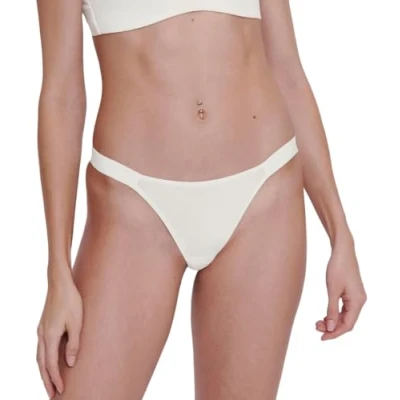 Afbeelding van Sloggi 3P GO Casual Tiny Tanga Wit katoen Large Dames
