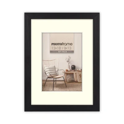 Afbeelding van Zep fotolijst v4554b malmo black 30x40/40x50 cm
