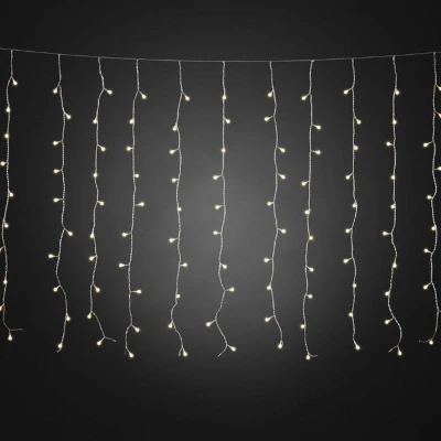 Afbeelding van Lichtgordijn led kerstverlichting buiten en binnen 400 lampjes 5