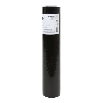 Afbeelding van Wikkelfolie IEZZY 500mmx300m 20mu zwart