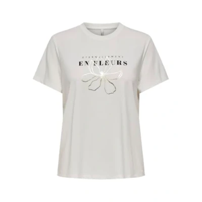 Afbeelding van Only ONLFREE LIFE MODAL S/S ATELIER TOP JRS Cloud Dance T shirt XS