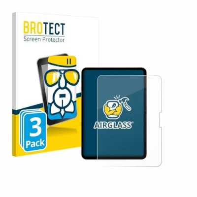 Afbeelding van BROTECT Screenprotector voor Apple iPad Pro 11&quot; WiFi 2024 Folie Beschermfolie Beschermglas transparant (3 Stuks)