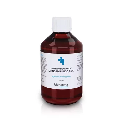 Afbeelding van Bipharma Natriumfluoride Mondspoeling 0,05% 500ml eFarma