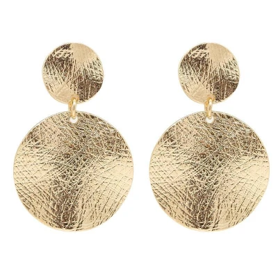 Afbeelding van Jomide Oorhangers Vintage Plated Goudkleurig