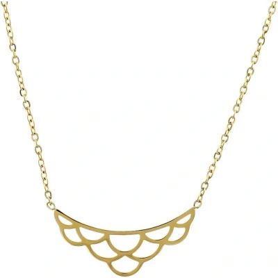 Afbeelding van Behave Ketting minimalistisch van staal goud kleur
