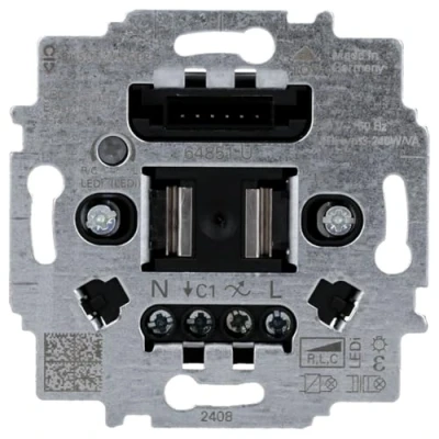 Afbeelding van Busch Jaeger Flex LED dimmersokkel 1 voudig 64851 U