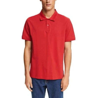 Afbeelding van Esprit Poloshirt, Heren, Maat: Medium, Dark red