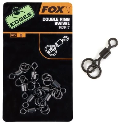 Afbeelding van Fox Edges Double Ring Swivel Size 7