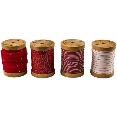 Afbeelding van LOBERON Band 4er Set Arceno rot