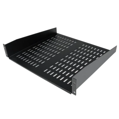 Afbeelding van StarTech.com 2U 16 inch Universele Geventileerde Vrijdragende Plank Rackmontage